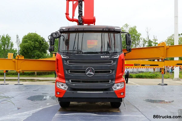 SANY Groupe 490 ch 10X4(14 roues) 5 essieux camion pompe à béton 65 m Extérieur (2) | 86Trucks