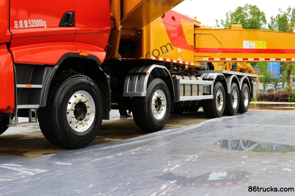 SANY Groupe 490 ch 10X4(14 roues) 5 essieux camion pompe à béton 65 m Châssis (1) | 86Trucks