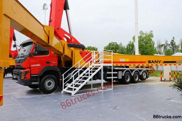 Volvo FMX Heavy Truck 540 hp 10X4(14 wheels) 5-axle SANY 68m Concrete Pump Truck Exterior (3) | 86Trucks