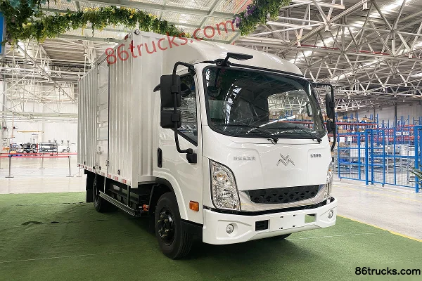 New Gonow Shuaichi 4.5T 4.2m Single Row Pure Electric Van Truck 80.64kWh 4X2(6 wheels) Exterior (2) | 86Trucks