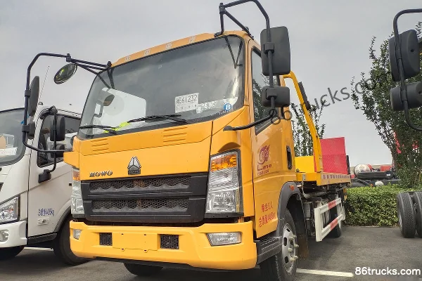 Panke Panke Sinotruk HOWO light truck chassis Tow Truck