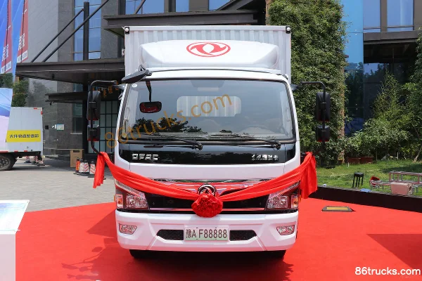 Dongfeng Furui Ka F6 163hp 4X2(6 wheels) 4.17m Single Row Van Light Truck (China VI) Exterior (2) | 86Trucks