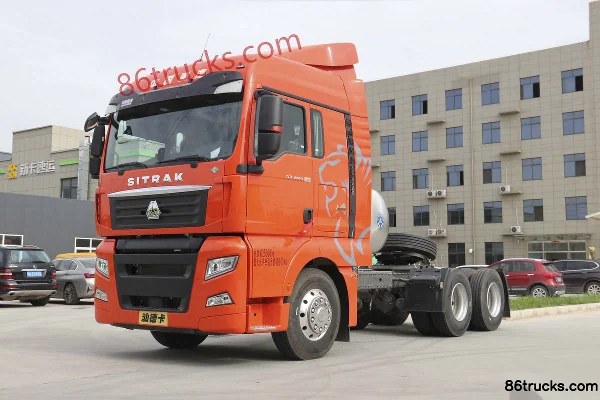 Sinotruk Sitrak G7 tracteur routier version luxe 460 ch 6X4(10 roues) AMT automatique LNG Extérieur (3) | 86Trucks