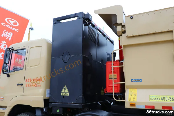 Hualing Heavy Truck 31T 8X4(12 wheels) Battery Swap 5.6m Electric Dump Truck 281.92kWh Body (1) | 86Trucks