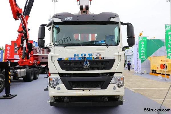 Sinotruk HOWO TX 440 ch 10X4(14 roues) grue articulée (China VI) (Hongchang Tianma) (H6680) Extérieur (2) | 86Trucks