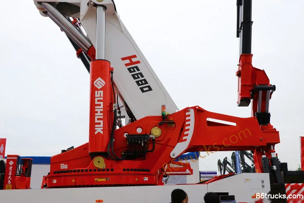 Sinotruk HOWO TX 440 ch 10X4(14 roues) grue articulée (China VI) (Hongchang Tianma) (H6680) Carrosserie (3) | 86Trucks