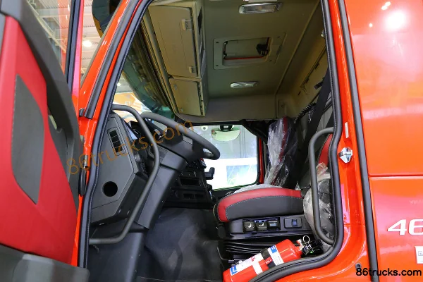 Volvo FMX heavy truck 460 hp 6X4(10 wheels) aerial ladder fire truck (China VI) Cab (1) | 86Trucks
