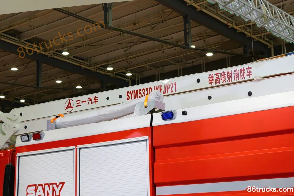 Volvo FMX heavy truck 460 hp 6X4(10 wheels) aerial ladder fire truck (China VI) Body (2) | 86Trucks