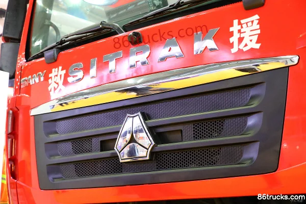 Sinotruk Sitrak C5H 310 ch 4X2(6 roues) camion de pompiers à mousse (China VI) Extérieur (3) | 86Trucks