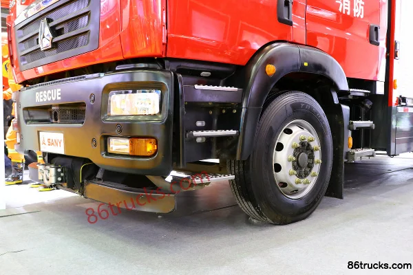 Sinotruk Sitrak C5H 310 ch 4X2(6 roues) camion de pompiers à mousse (China VI) Châssis (1) | 86Trucks