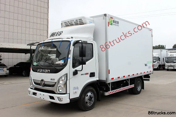 Foton Aoling Express 156 ch 4X2(6 roues) 4,08 m camion frigorifique (China VI) (marque Zhongdakai) Extérieur (3) | 86Trucks