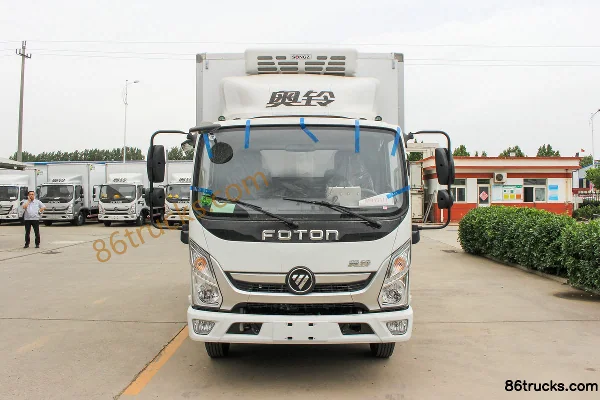 Foton Aoling Express 156 ch 4X2(6 roues) 4,08 m camion frigorifique (China VI) (marque Zhongdakai) Extérieur (2) | 86Trucks
