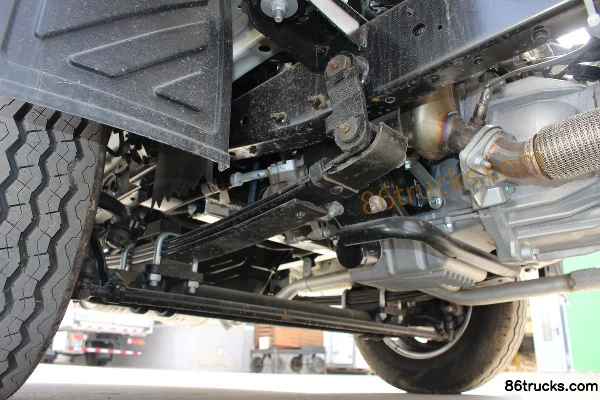 Foton Xiangling M2 116 ch 4X2(6 roues) essence camion de transport de marchandises dangereuses diverses (China VI) (marque Zhongdakai) Châss