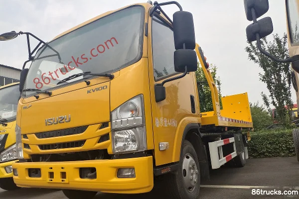 Isuzu KV100 120ch 4X2(6 roues) dépanneuse (marque Panke) Extérieur (2) | 86Trucks