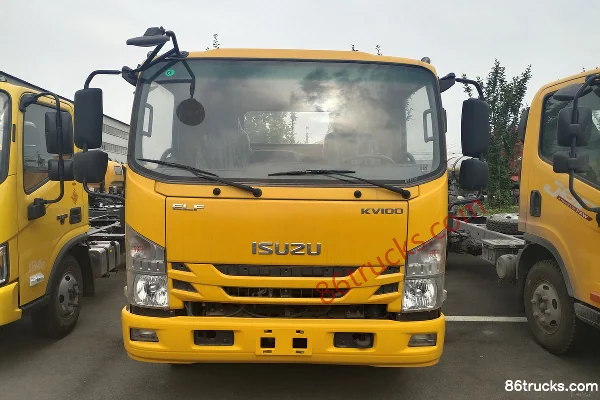 Isuzu KV100 120ch 4X2(6 roues) dépanneuse (marque Panke) Extérieur