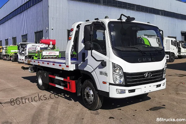 Xianzai Commercial Vehicle Hongtu 500 130 hp 4X2(6 wheels) Wrecker Truck (Dali Brand) Exterior (3) | 86Trucks
