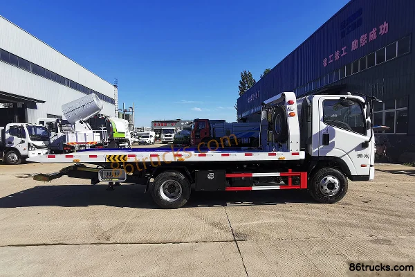 Xianzai Commercial Vehicle Hongtu 500 130 hp 4X2(6 wheels) Wrecker Truck (Dali Brand) Exterior (2) | 86Trucks