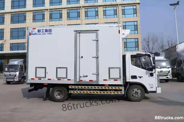 Foton Aoling Suyun 156 hp 4X2(6 wheels) 4.05m Chick Transport Truck (Liaogong Brand) Exterior (2) | 86Trucks