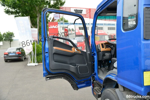 JAC Junling A8 160hp 4X2(6 wheels) 3.85m Crew Cab Stake Truck (China VI) (1) | 86Trucks