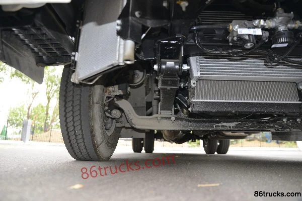 JAC Shuailing Q6 160 hp 4X2(6 wheels) 4.12m Single-row Van Truck (China VI) (All-aluminum Cargo Box) Chassis (2) | 86Trucks