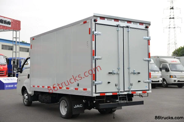 JAC Kaida X6 Luxe 147 ch 4X2(6 roues) 3,035 m micro camion fourgon cabine simple Carrosserie (3) | 86Trucks