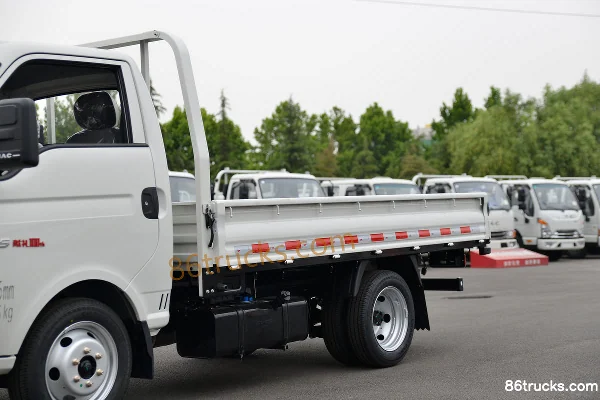 JAC Kaida X5 Tribute Edition 1.6L 120hp 4X2(6 wheels) Gasoline 3.11m Single Row Flatbed Mini Truck (China VI) Body (1) | 86Trucks