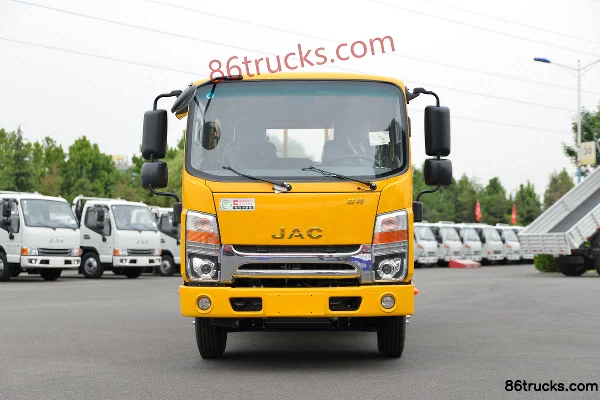 JAC Shuailing K340 120 hp 4X2(6 wheels) 3.2m double-row flatbed light truck Exterior (2) | 86Trucks