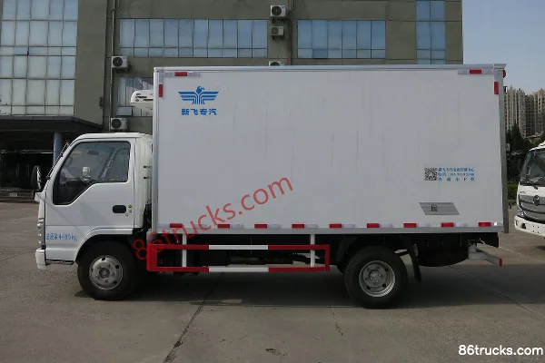 Qingling Isuzu 100P 120 ch 4X2(6 roues) 4,15 m camion frigorifique (marque Xinfei) Extérieur (3) | 86Trucks
