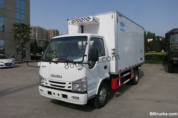 Qingling Isuzu 100P 120 ch 4X2(6 roues) 4,15 m camion frigorifique (marque Xinfei) Extérieur (2) | 86Trucks