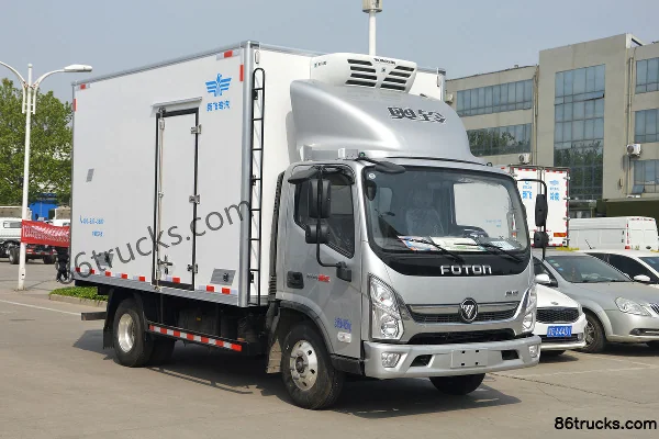 Foton Ollin New Jieyun 130 ch 4X2(6 roues) 4,08 m camion frigorifique (marque Xinfei) Extérieur (2) | 86Trucks