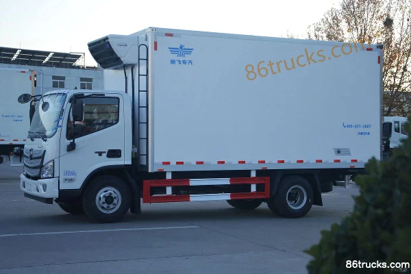 Foton Ollin New Jieyun 156 ch 4X2(6 roues) 4,08 m camion frigorifique (marque Xinfei)(ZF 6 vitesses) Extérieur (3) | 86Trucks