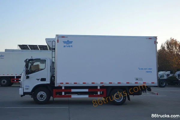 Foton Ollin New Jieyun 156 ch 4X2(6 roues) 4,08 m camion frigorifique (marque Xinfei)(ZF 6 vitesses) Extérieur (2) | 86Trucks