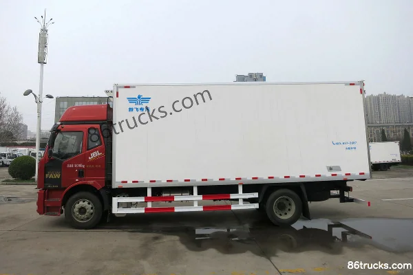 FAW Jiefang J6L 260 ch 4X2(6 roues) 6,61 m camion frigorifique (marque Xinfei) Extérieur (2) | 86Trucks