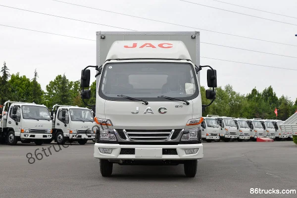 JAC Junling V5 137 hp 4X2(6 wheels) 3.7m Single Row Van Light Truck (China VI) Exterior (2) | 86Trucks