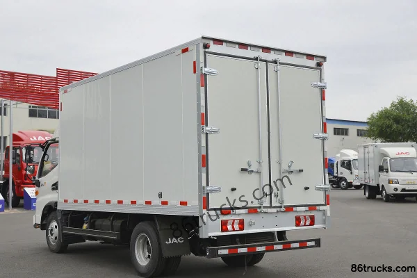 JAC Junling V5 137 hp 4X2(6 wheels) 3.7m Single Row Van Light Truck (China VI) Body (3) | 86Trucks
