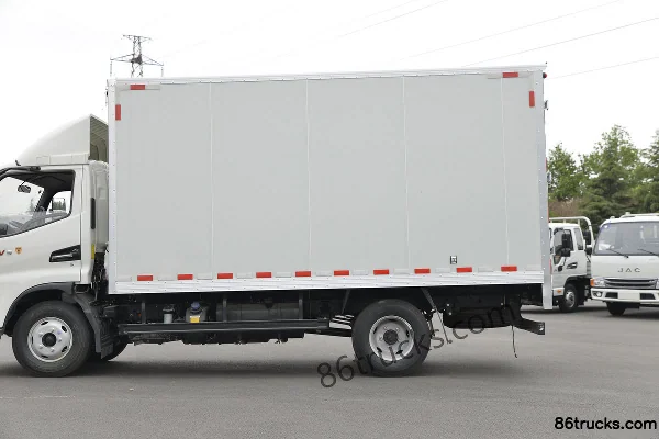 JAC Junling V5 137 hp 4X2(6 wheels) 3.7m Single Row Van Light Truck (China VI) Body (2) | 86Trucks