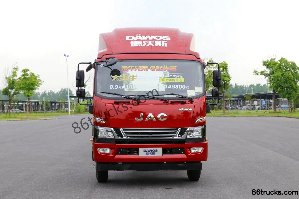 JAC Dewos V8 195 hp 4X2(6 wheels) 9.075m single-row van cargo truck (China VI) Exterior (2) | 86Trucks