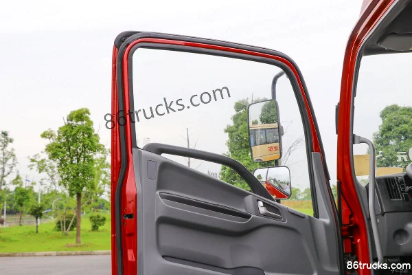 JAC Dewos V8 195 hp 4X2(6 wheels) 9.075m single-row van cargo truck (China VI) Cab (2) | 86Trucks