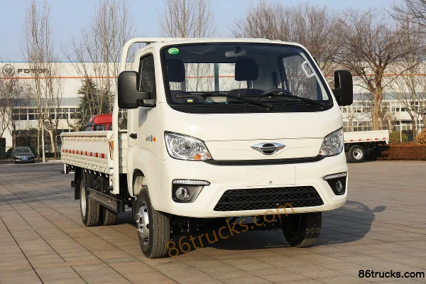 Foton Forland Xiaoka Star 1 95 hp 4X2(6 wheels) 2.7m double-row cab flatbed mini truck Exterior (2) | 86Trucks