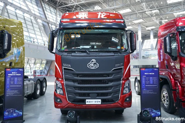 Dongfeng Liuqi Chenglong H7 Heavy Truck Custom Edition 460 hp 6X4(10 wheels) Tractor Truck (China VI) Exterior (2) | 86Trucks