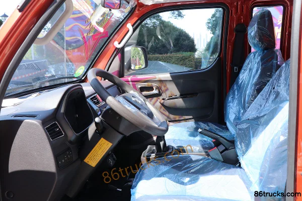 Foton Xiaojingang C Edition 95 hp 4X2(6 wheels) 2.6m Dump Truck (China VI) Cab (3) | 86Trucks