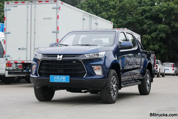 Qingling Isuzu Daka TAGA H 3.0T Diesel 142hp 2WD Long Wheelbase Double Row Pickup (China VI) Cab (3) | 86Trucks