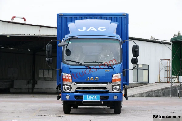 JAC Shuailing Q3 130 ch 4X2(6 roues) camion léger fourgon à cabine simple 4,13 m (China VI) Extérieur (2) | 86Trucks