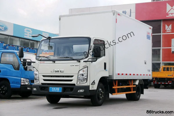 JMC Kaiyun Strong Edition 116hp 4X2(6 wheels) 3.97m single-row refrigerated truck Exterior (3) | 86Trucks