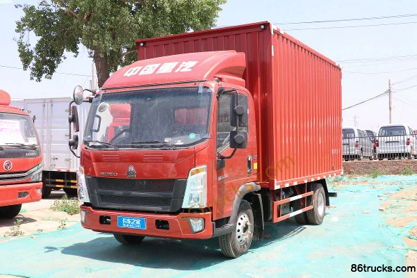 Sinotruk HOWO Hanjiang 130 hp 4X2(6 wheels) 4.15m Single Row Van Light Truck Exterior (3) | 86Trucks