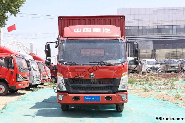 Sinotruk HOWO Hanjiang 130 hp 4X2(6 wheels) 4.15m Single Row Van Light Truck Exterior (2) | 86Trucks