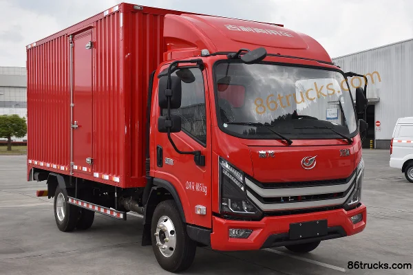 Jialong Longju Standard Edition 127 hp 4X2(6 wheels) 3.7 m single-row van truck (narrow cab) Exterior