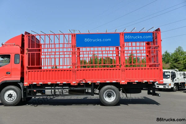 JAC Dewos V9 170hp 4X2(6 wheels) 6.8m Half-row Stake Truck Body (2) | 86Trucks