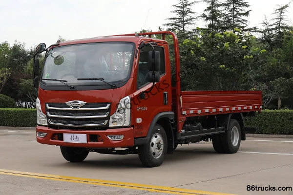 Foton Times Linghang 6 130 ch 4X2(6 roues) 4,2 m cabine simple plateau léger (China VI) Extérieur (2) | 86Trucks