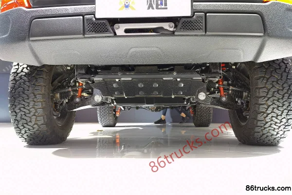Great Wall Pao 2021 Huopao 2.0T Gasoline 190hp 4WD 8-Speed Automatic Double Row Pickup (China VI) Body (1) | 86Trucks